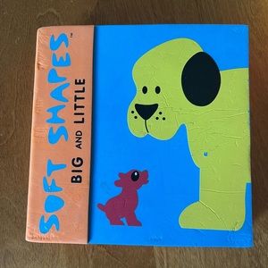 Vintage soft puzzle book